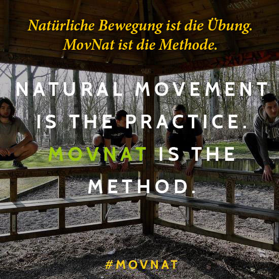 Natürliche Bewegung ist die Übung. MovNat ist die Methode.